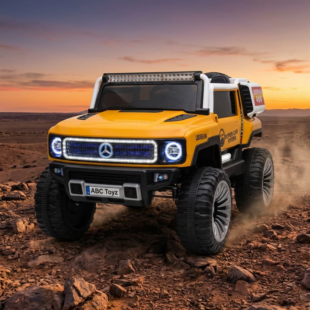 ABC Toyz G-Wagon Style 12V 4x4 Off-Road Jeep - View 2