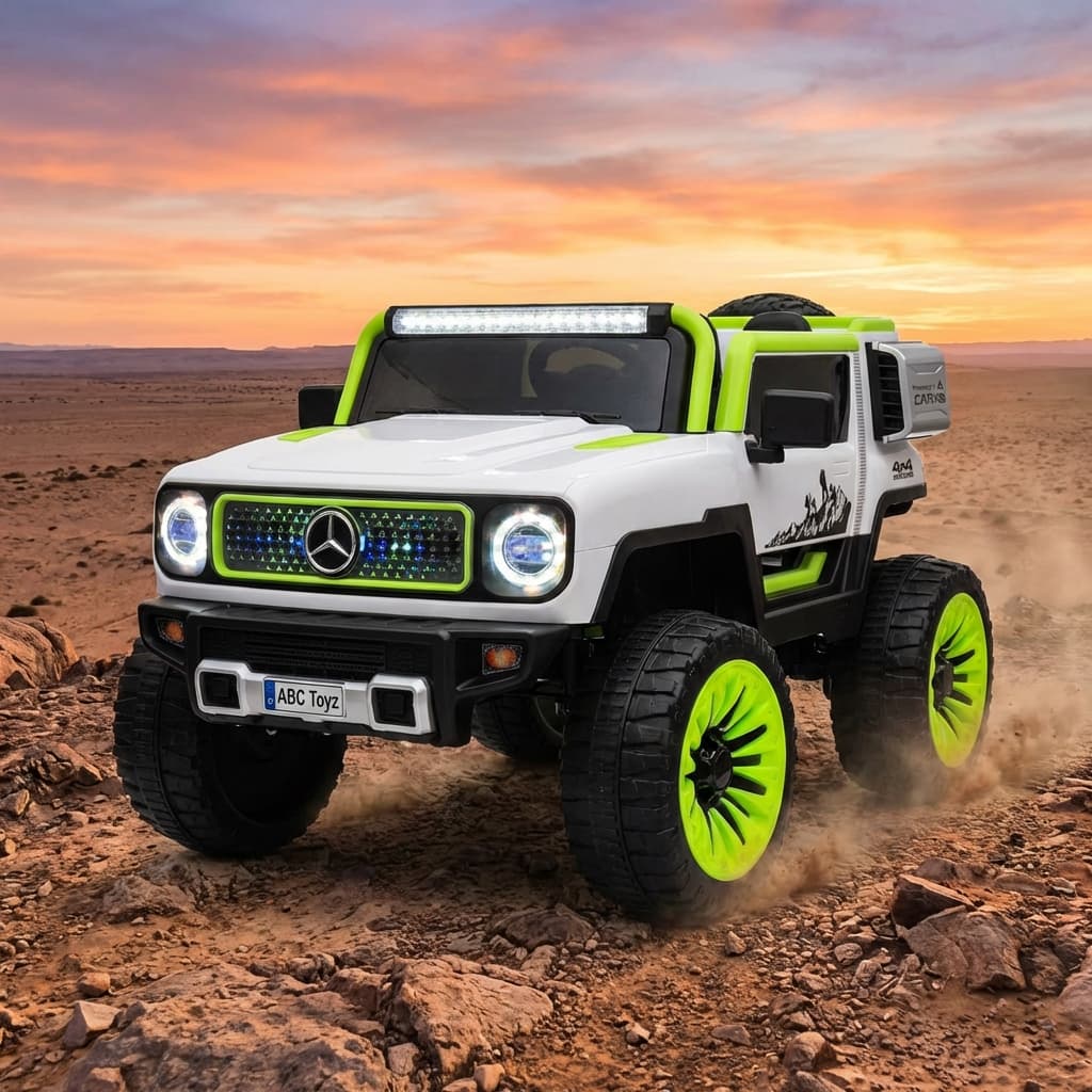 ABC Toyz G-Wagon Style 12V 4x4 Off-Road Jeep - View 9