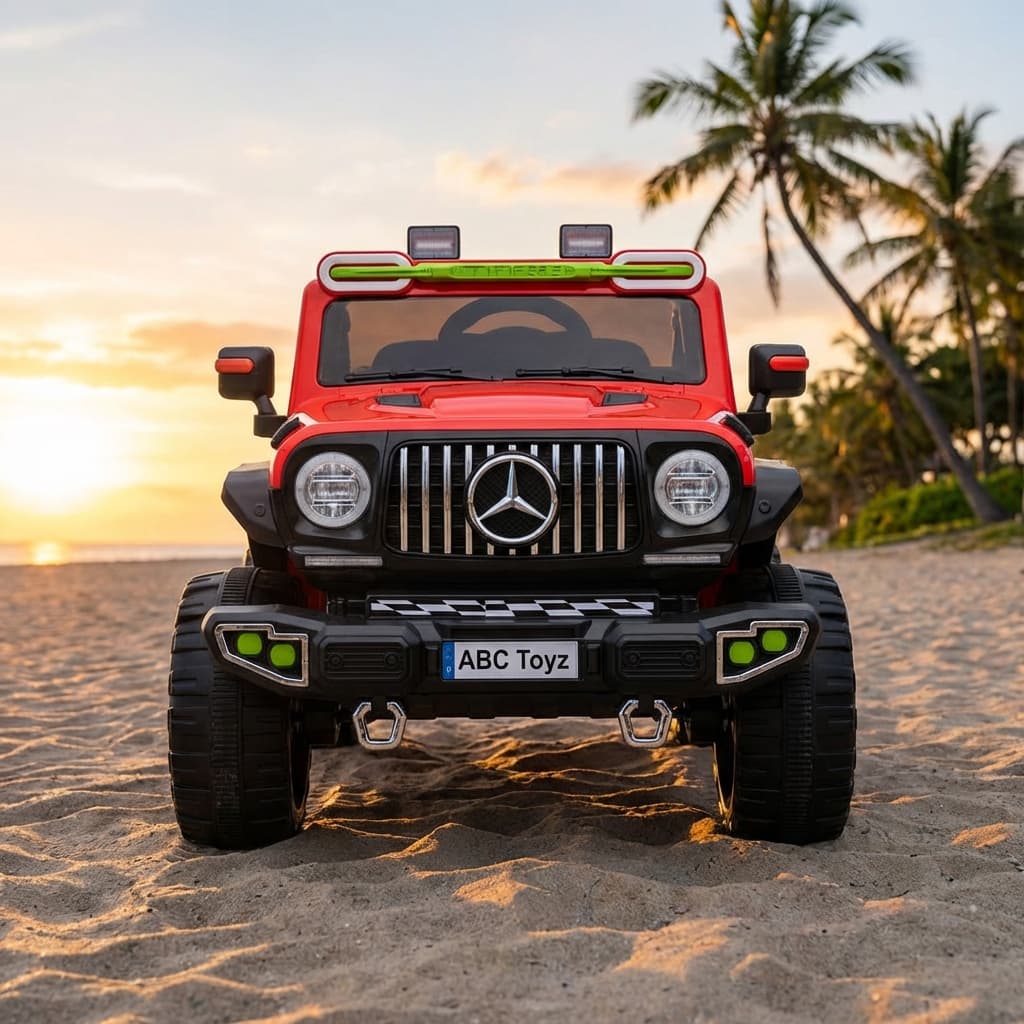 ABC Toyz G-Wagon Style 12V Dual Motor Off-Road Jeep