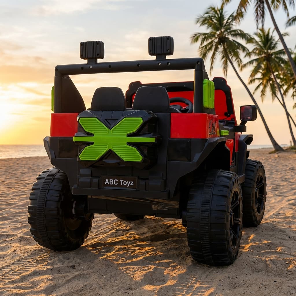 ABC Toyz G-Wagon Style 12V Dual Motor Off-Road Jeep - View 4