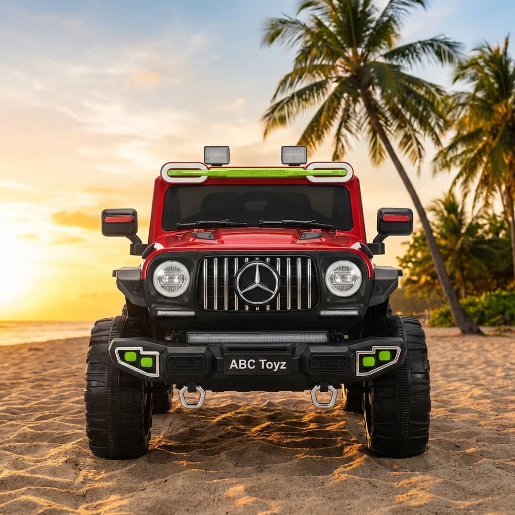 ABC Toyz G-Wagon Style 12V Dual Motor Off-Road Jeep - View 7