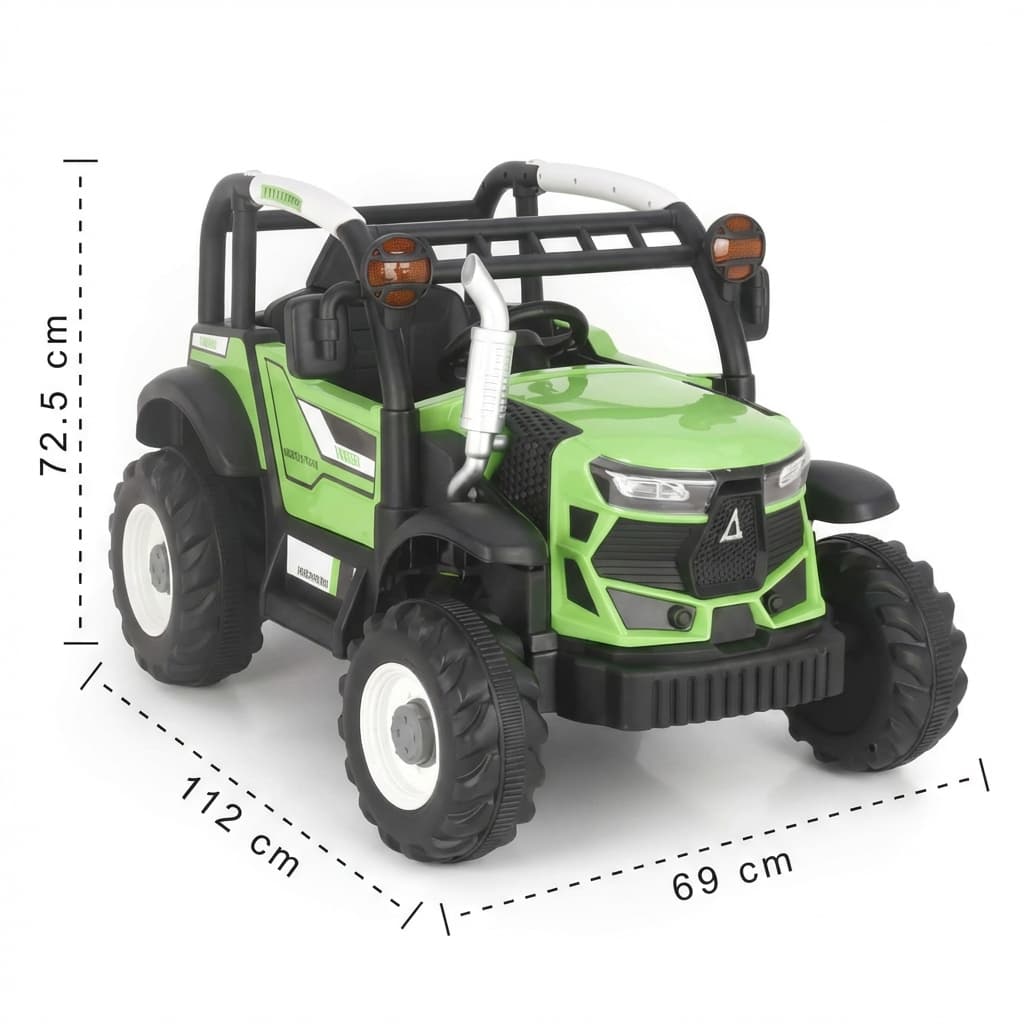 ABC Toyz Tough Excavator 12V Tractor - View 2