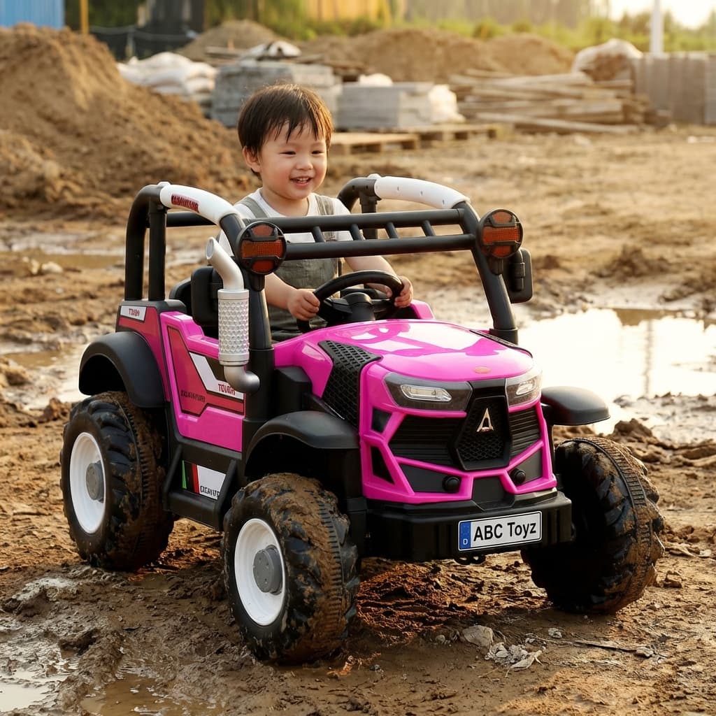 ABC Toyz Tough Excavator 12V Tractor - View 15