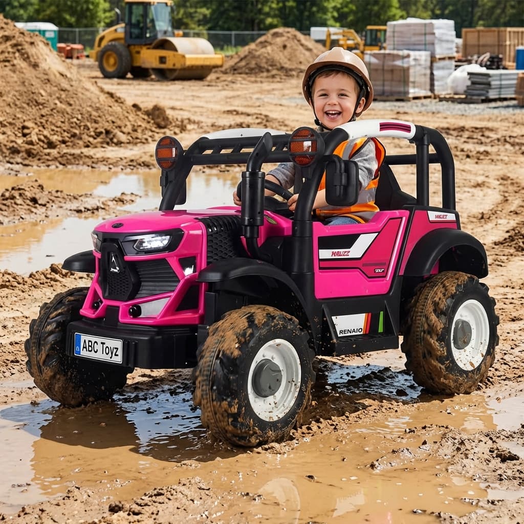 ABC Toyz Tough Excavator 12V Tractor - View 18