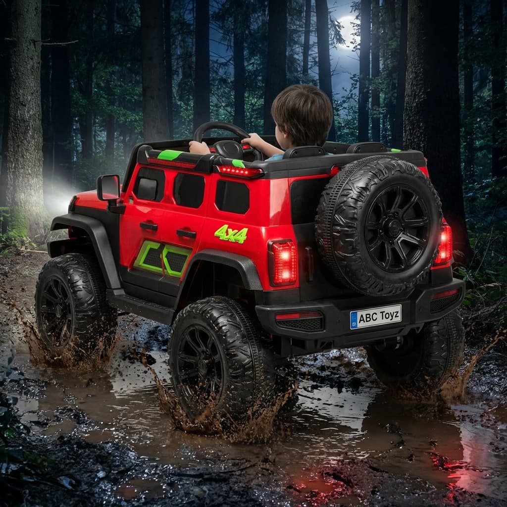 ABC Toyz EV1177 12V 4WD Mercedes Style Off-Road Jeep - View 13