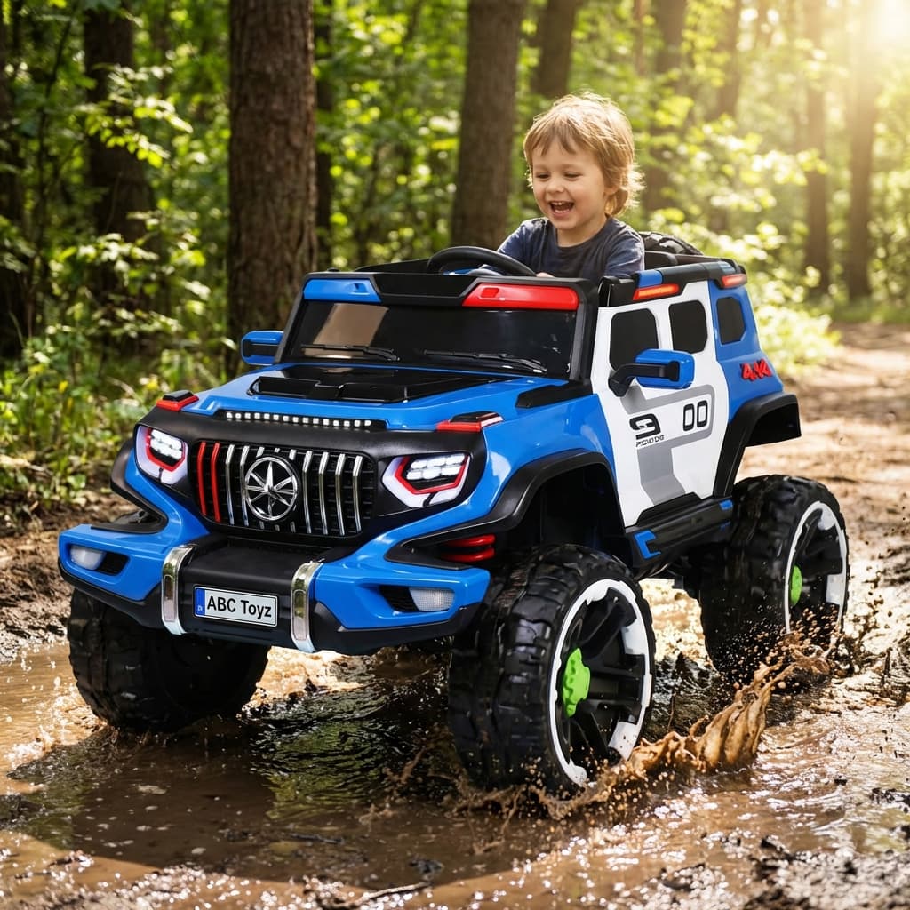 ABC Toyz EV1177 12V 4WD Mercedes Style Off-Road Jeep - View 15