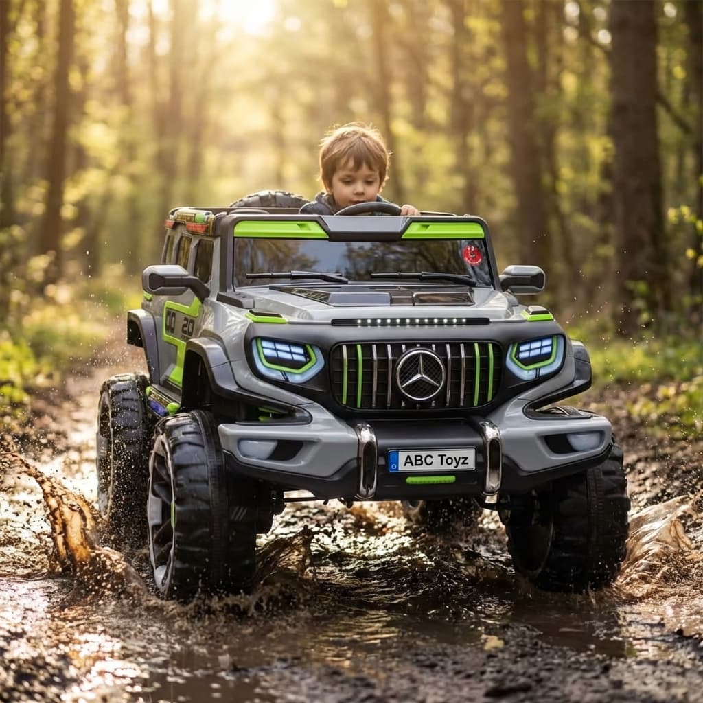 ABC Toyz EV1177 12V 4WD Mercedes Style Off-Road Jeep - View 19