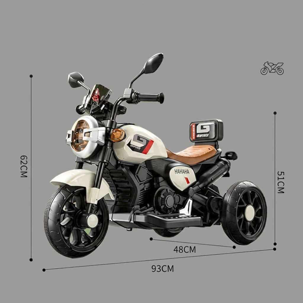 ABC Toyz Yamaha Style 6V Remote Control Trike - View 3