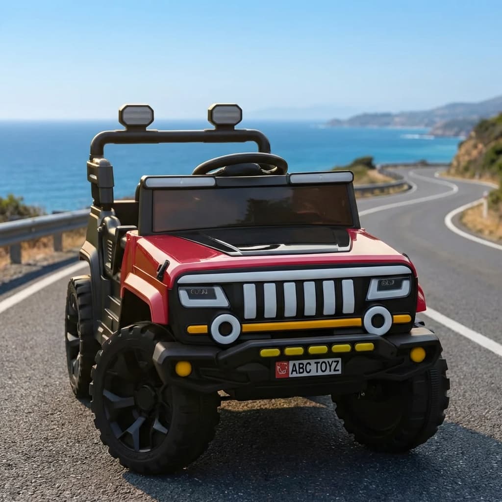 ABC Toyz Premium Mini Thar Electric Ride-On Jeep 12V