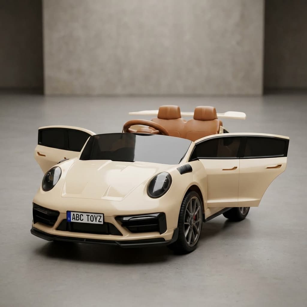 ABC Toyz Premium Porsche GT3 RS Ride-On Car