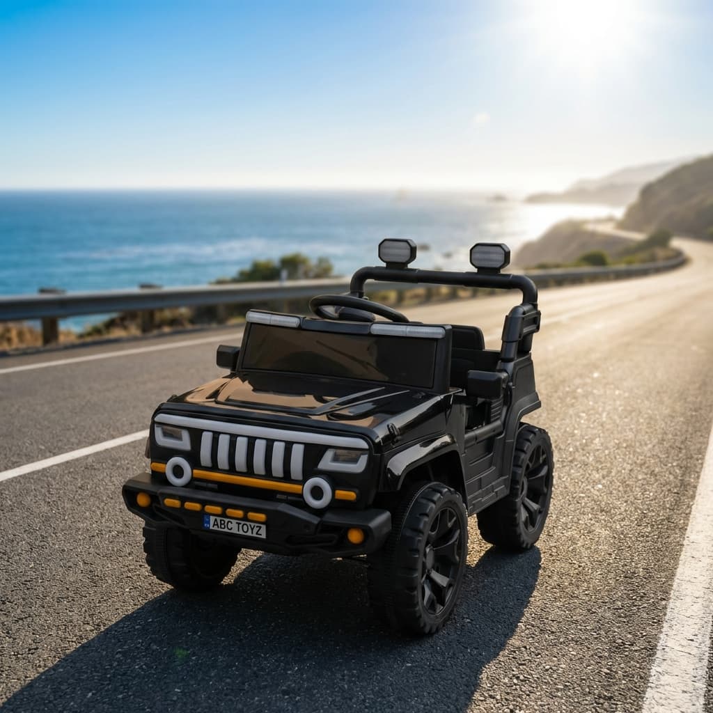 ABC Toyz Premium Mini Thar Electric Ride-On Jeep 12V - View 11