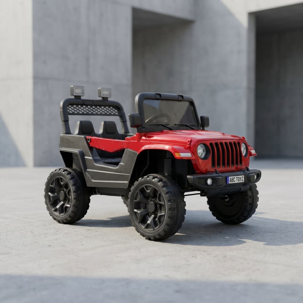 ABC Toyz Premium Jeep G63 12V 4WD Ride-On - View 6