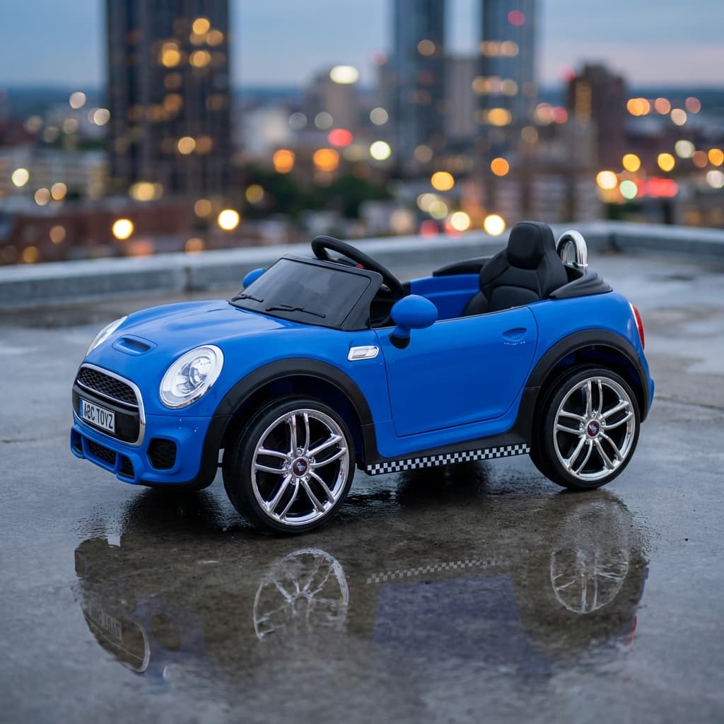 ABC Toyz Premium DLS06 MINI COOPER PINK Ride-On Car - View 8