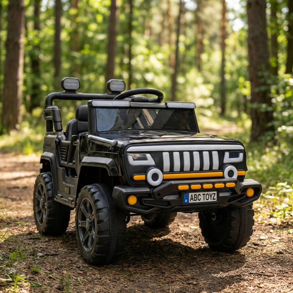 ABC Toyz Premium Mini Thar Electric Ride-On Jeep 12V - View 8