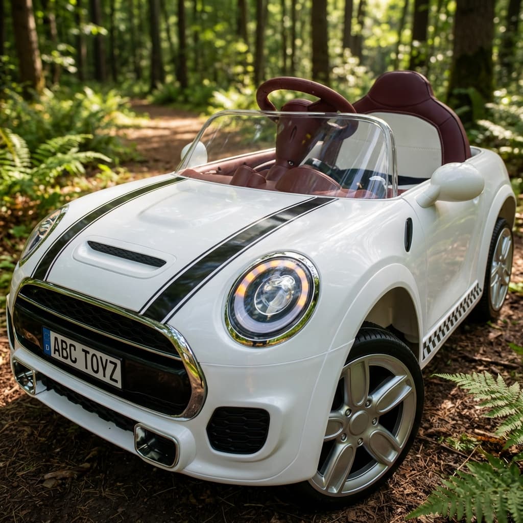 ABC Toyz Premium DLS06 MINI COOPER PINK Ride-On Car - View 11